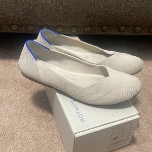 Rothy’s Flats Ecru 8 GUC